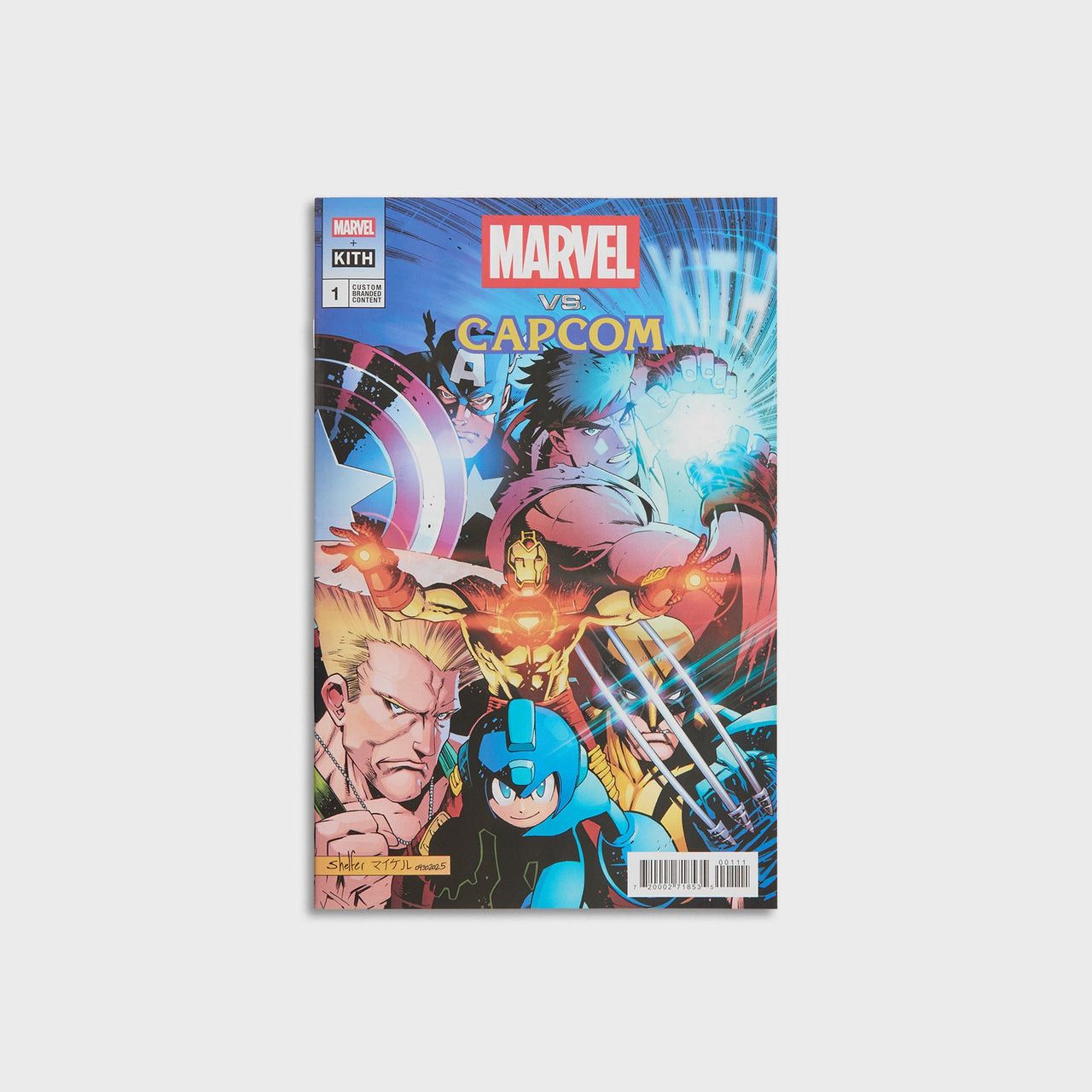 Kith Kith x Marvel vs Capcom Comic Book Issue #1 2025 New SEALED Size ONE SIZE - 3 Thumbnail