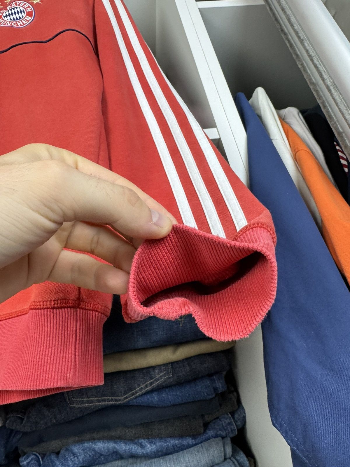 Adidas Adidas Bayern Munchen 2017 Sweatshirt Size US S / EU 44-46 / 1 - 13 Thumbnail