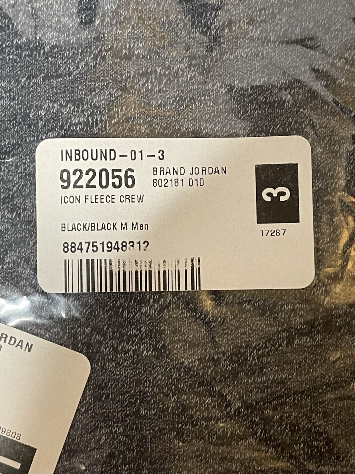 Jordan Brand Nike sb Air Jordan ICON FLEECE CREW yeezy supreme kith Size US M / EU 48-50 / 2 - 4 Thumbnail