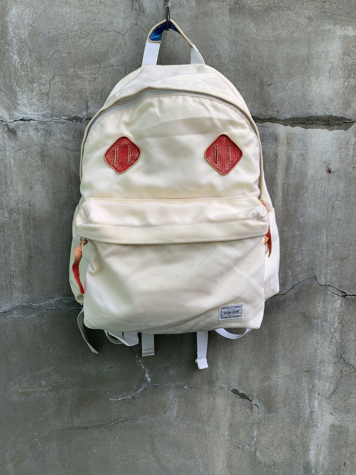 Head Porter Cream Nylon Backpack Size ONE SIZE - 1 Thumbnail
