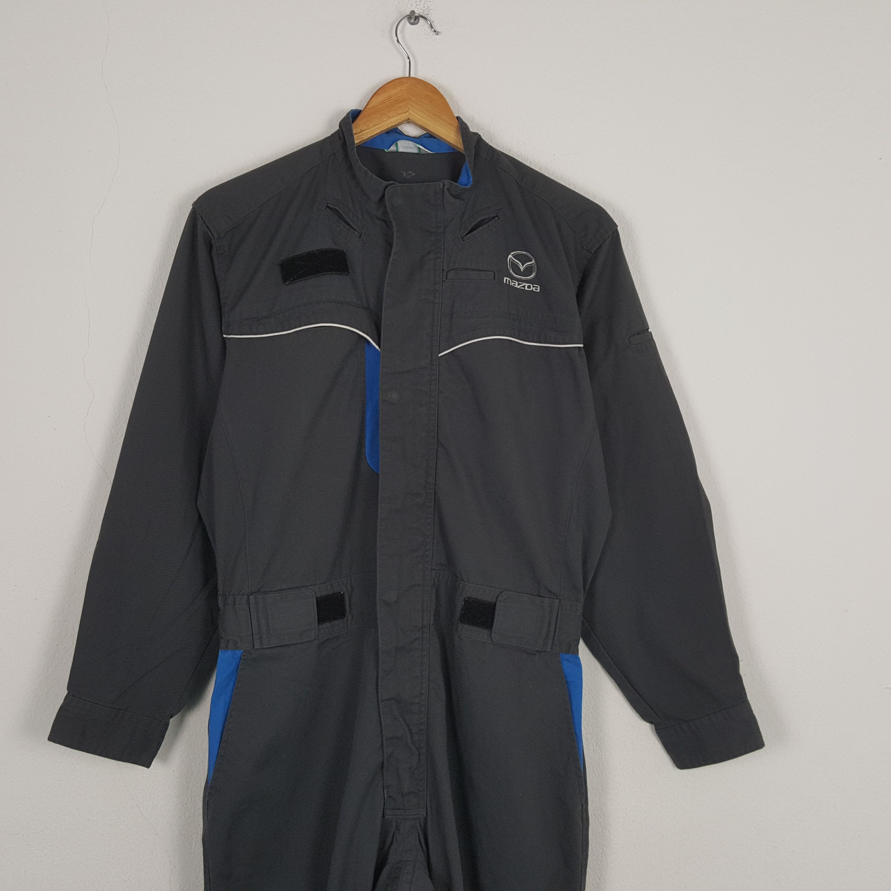 Japanese Brand Vintage Mazda Japan Motorsport Racing Team Coverall RR18 Size US M / EU 48-50 / 2 - 5 Thumbnail