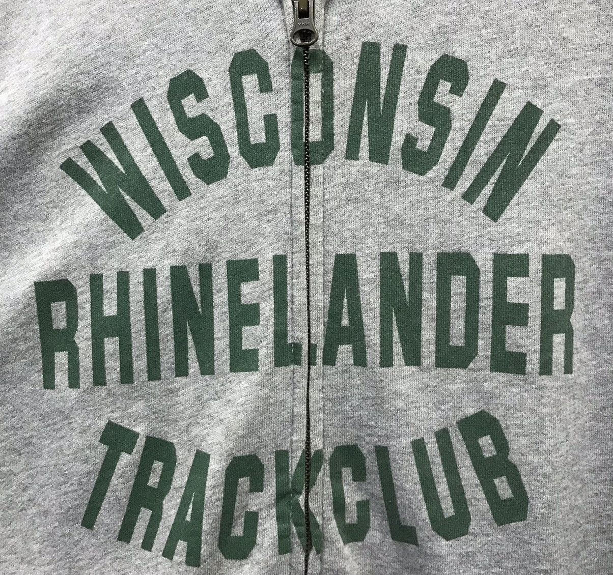 Champion × Vintage Vintage Champion Wisconsin Rhinelander Trackclub Jacket Hood Size US L / EU 52-54 / 3 - 4 Thumbnail
