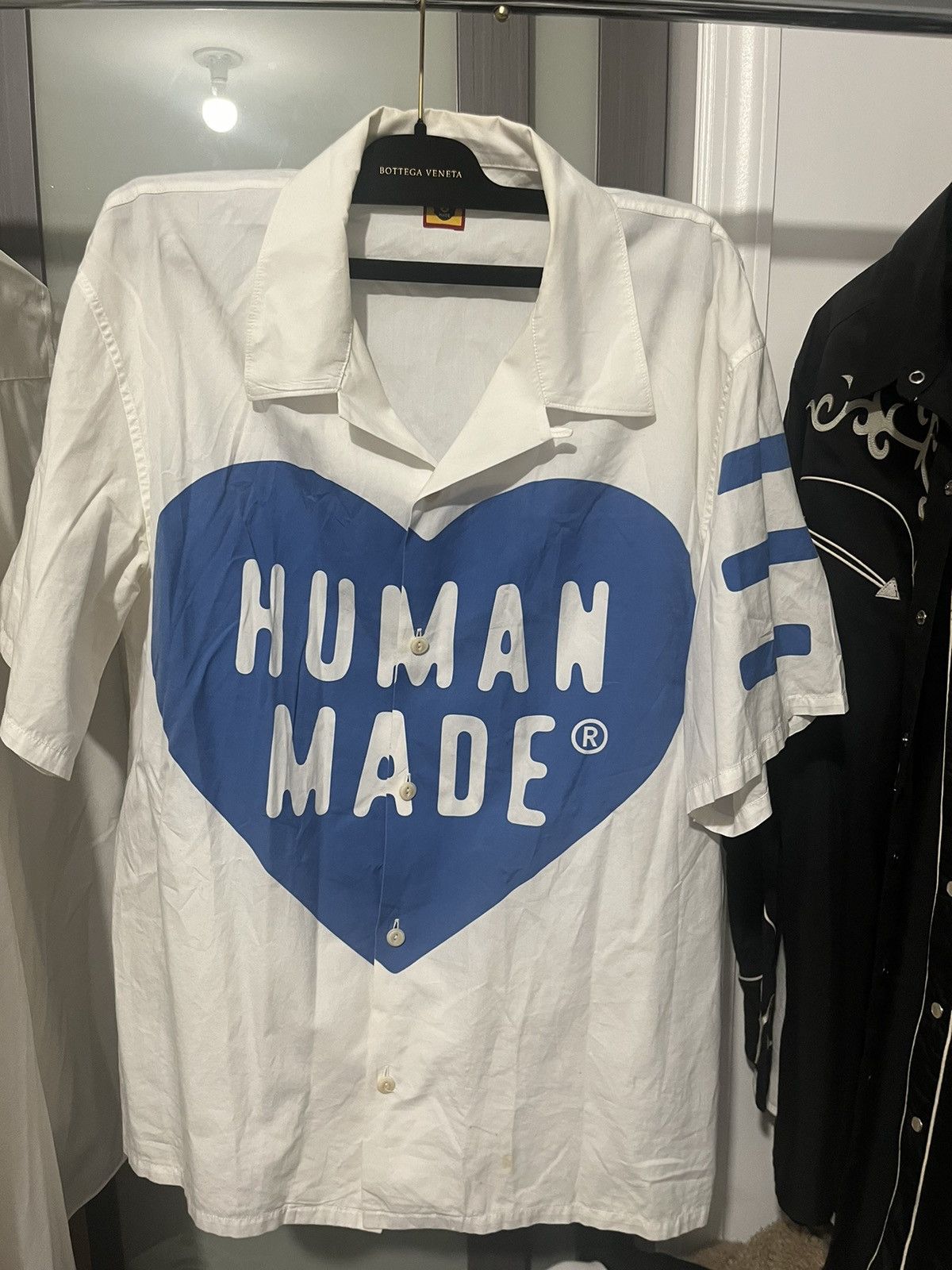 Human Made Human Made Big Heart Aloha Shirt XL | Grailed