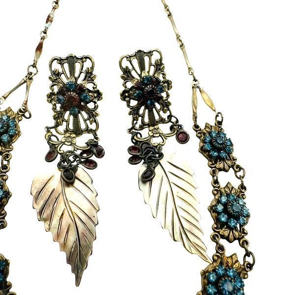 Vintage SWAROVSKI & KENNY MA SAN FRANCISCO Full Parure Victorian Cry Size ONE SIZE - 7 Thumbnail