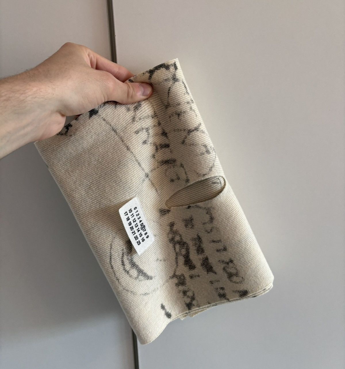 Maison Margiela Archive Maison Margiela Scarf Printed Size ONE SIZE - 1 Thumbnail