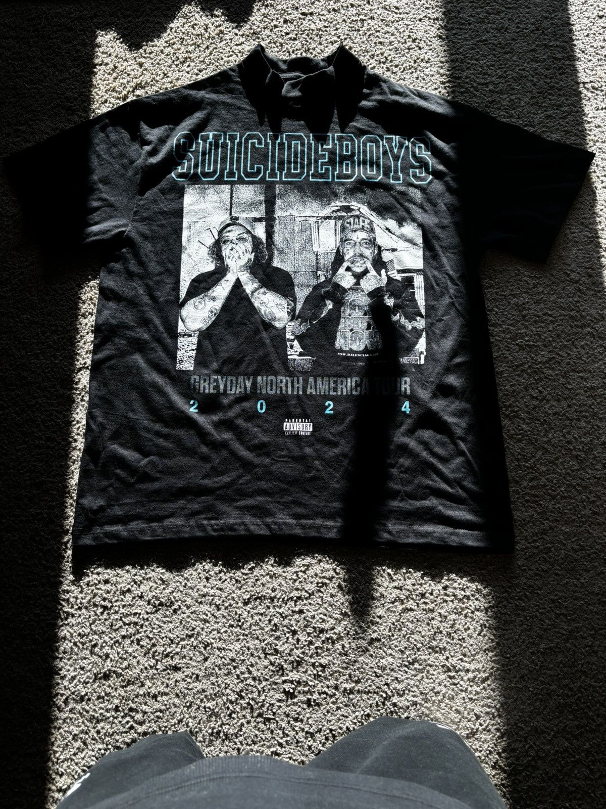 G59 Records 2024 Large Greyday tour shirt Size US L / EU 52-54 / 3 - 1 Thumbnail