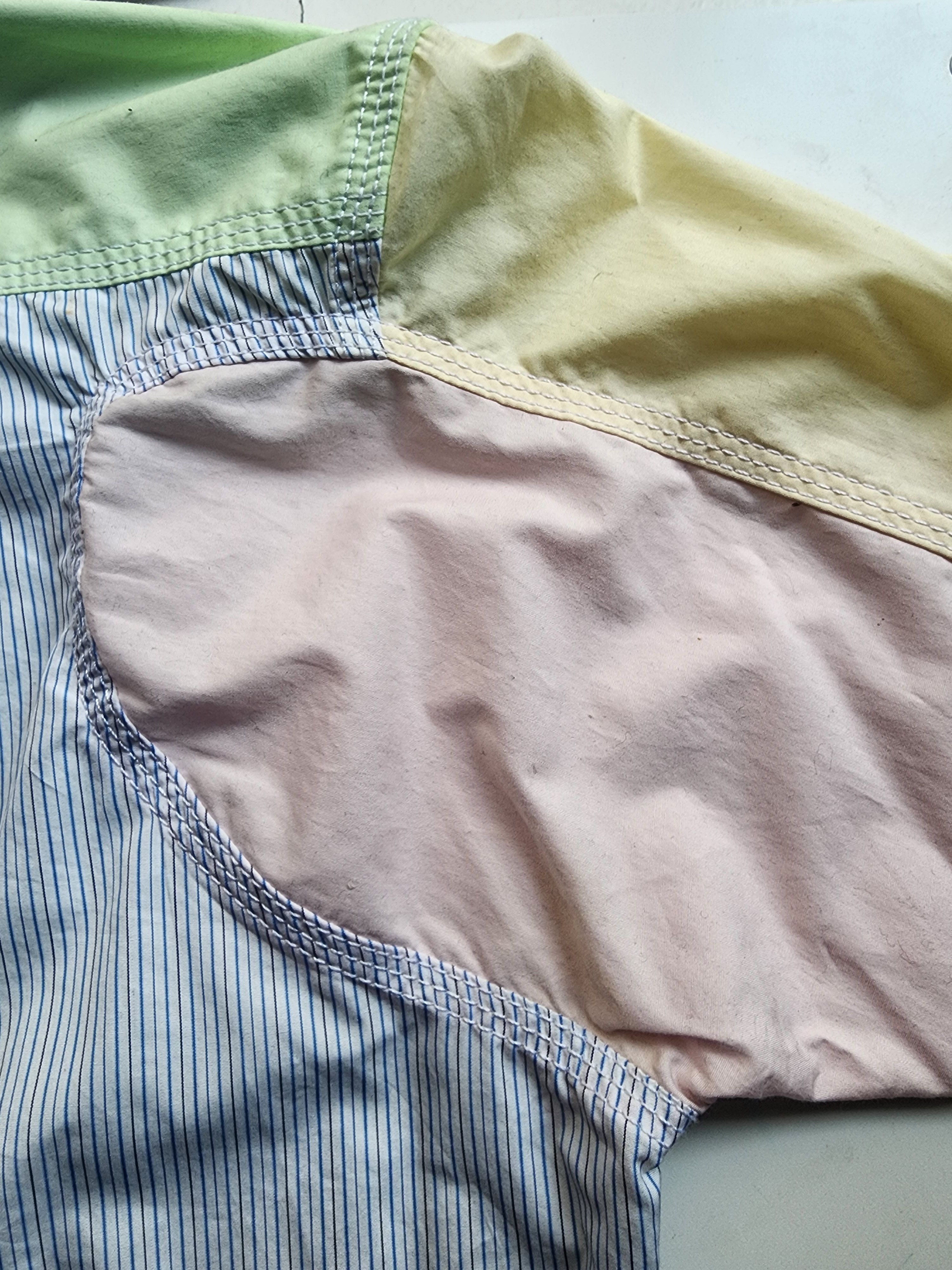 Comme des Garcons comme des grcons pastel mix stripe shirt med Size US M / EU 48-50 / 2 - 4 Thumbnail