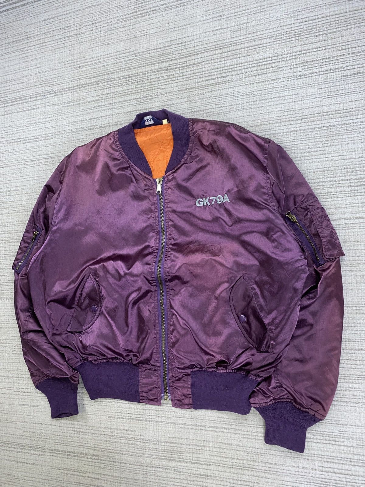 Vintage Vintage 80s Suzuki Impulse Embroidery Bombers Jacket Size US XL / EU 56 / 4 - 4 Thumbnail