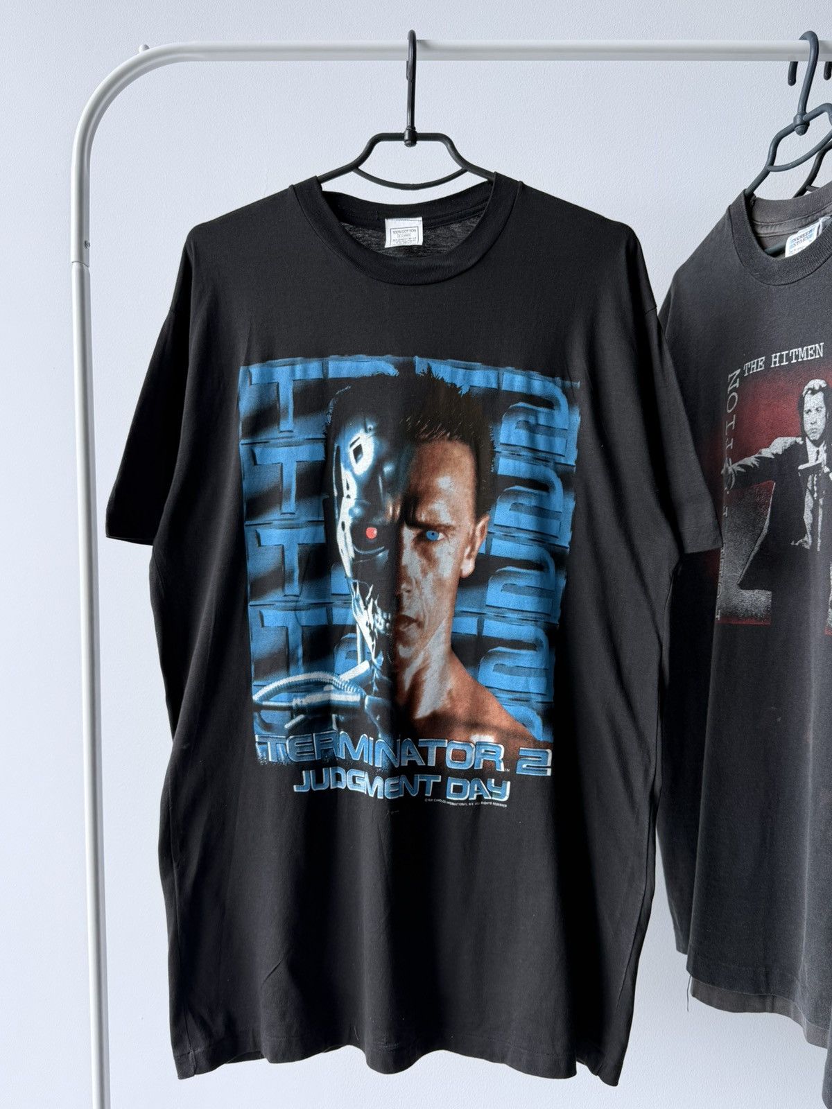 Vintage Vintage 1991 Terminator 2 Judgment Day Movie T-Shirt Tee Size US XL / EU 56 / 4 - 1 Thumbnail