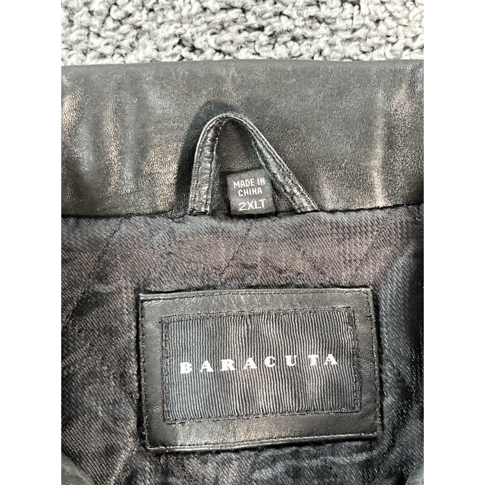 Baracuta VINTAGE Baracuta Jacket Men 2XLT Black Full Zip Bomber 90s Style Size US XXL / EU 58 / 5 - 4 Thumbnail