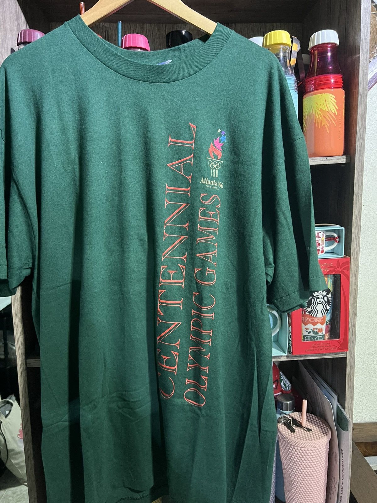 USA Olympics × Vintage Vintage Atlanta 1996 tee Size US XL / EU 56 / 4 - 1 Thumbnail