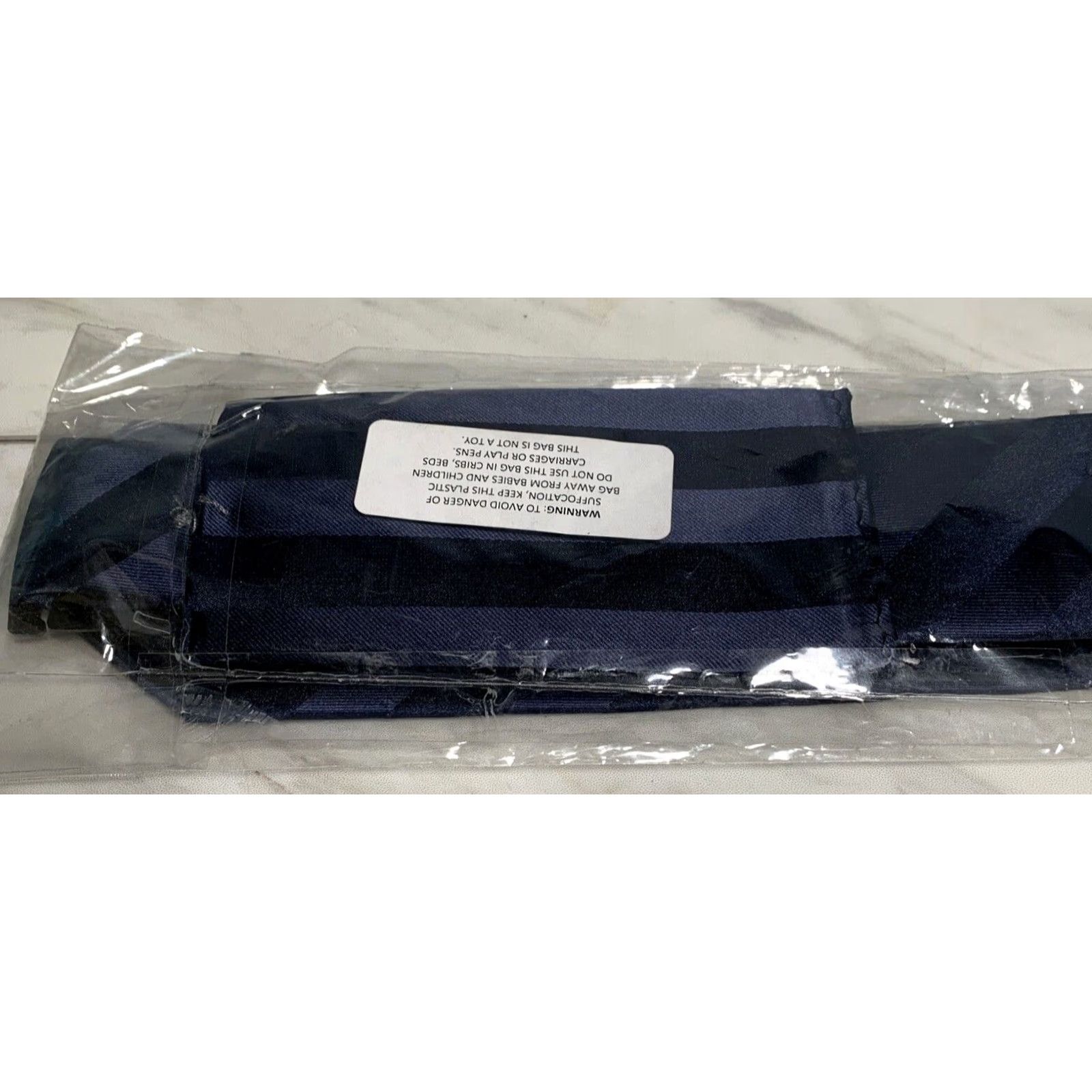 Stacy Adams Stacy Adams Necktie Handkerchief Set 100% Silk 58.5" Long x 3.25" Wide Blue NEW Size ONE SIZE - 5 Thumbnail
