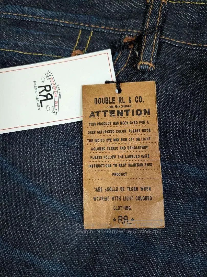 RRL Ralph Lauren RRL Vintage Japanese Washed Jeans. Size US 34 / EU 50 - 7 Thumbnail