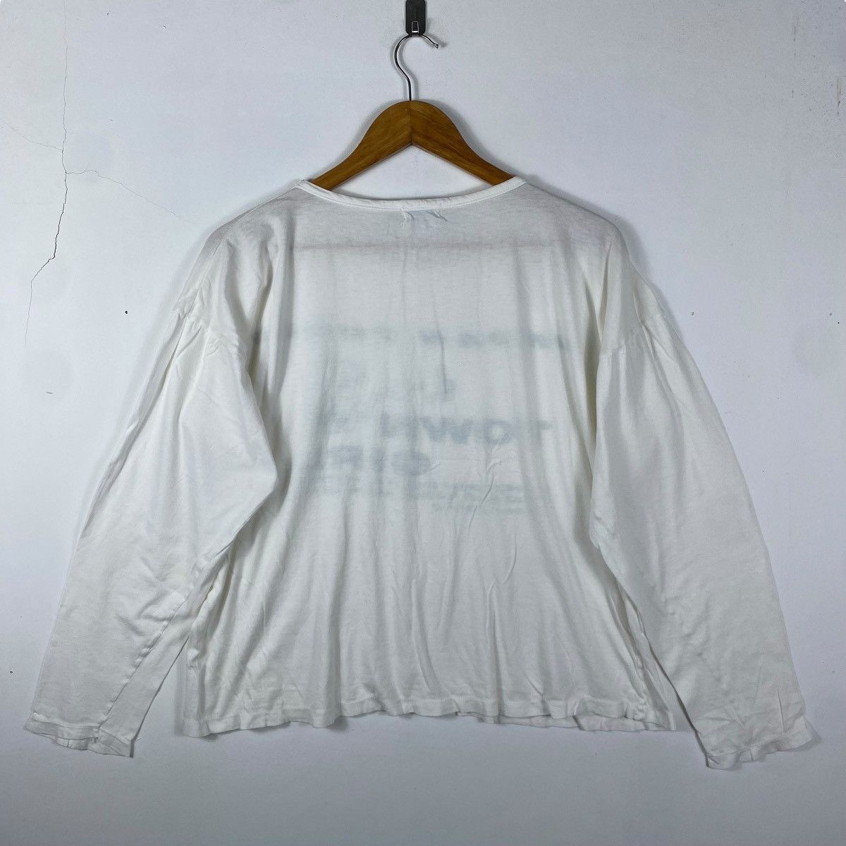 Vintage Vintage 80's TOWN GIRL Urban Tuned Longsleeve Graphic Tee Size L / US 10 / IT 46 - 4 Thumbnail