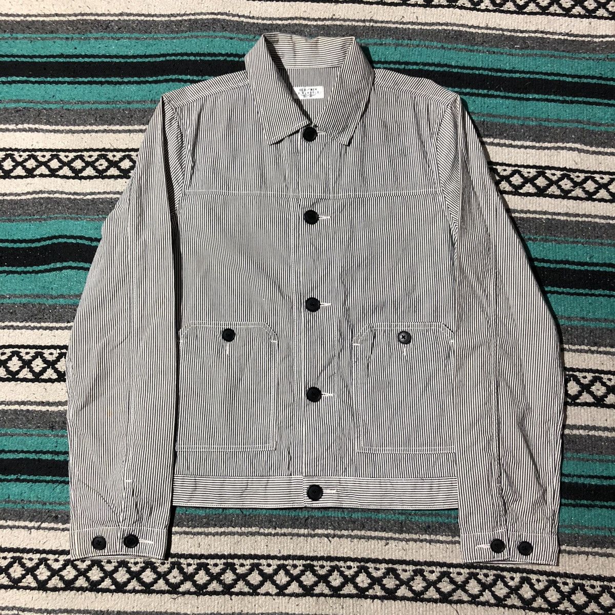 Paul Smith R.Newbold Hickory Stripe Jacket Size US M / EU 48-50 / 2 - 1 Thumbnail