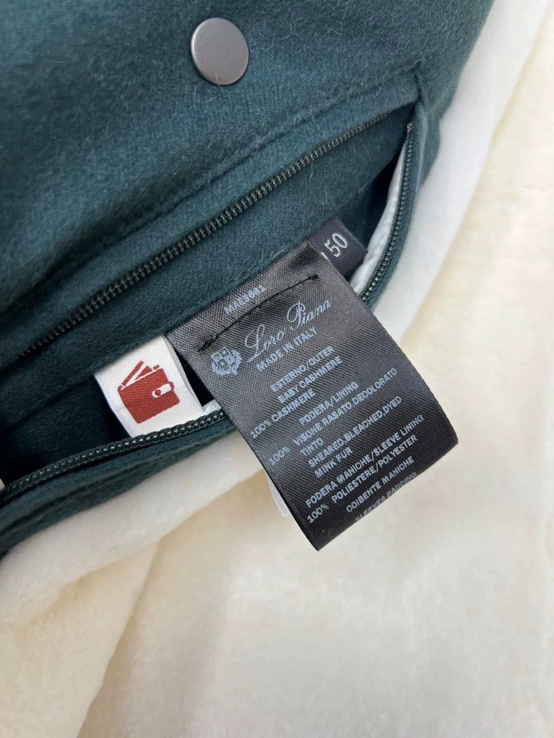 Loro Piana LORO PIANA A coat made of sheep and mink fur Size US L / EU 52-54 / 3 - 8 Thumbnail