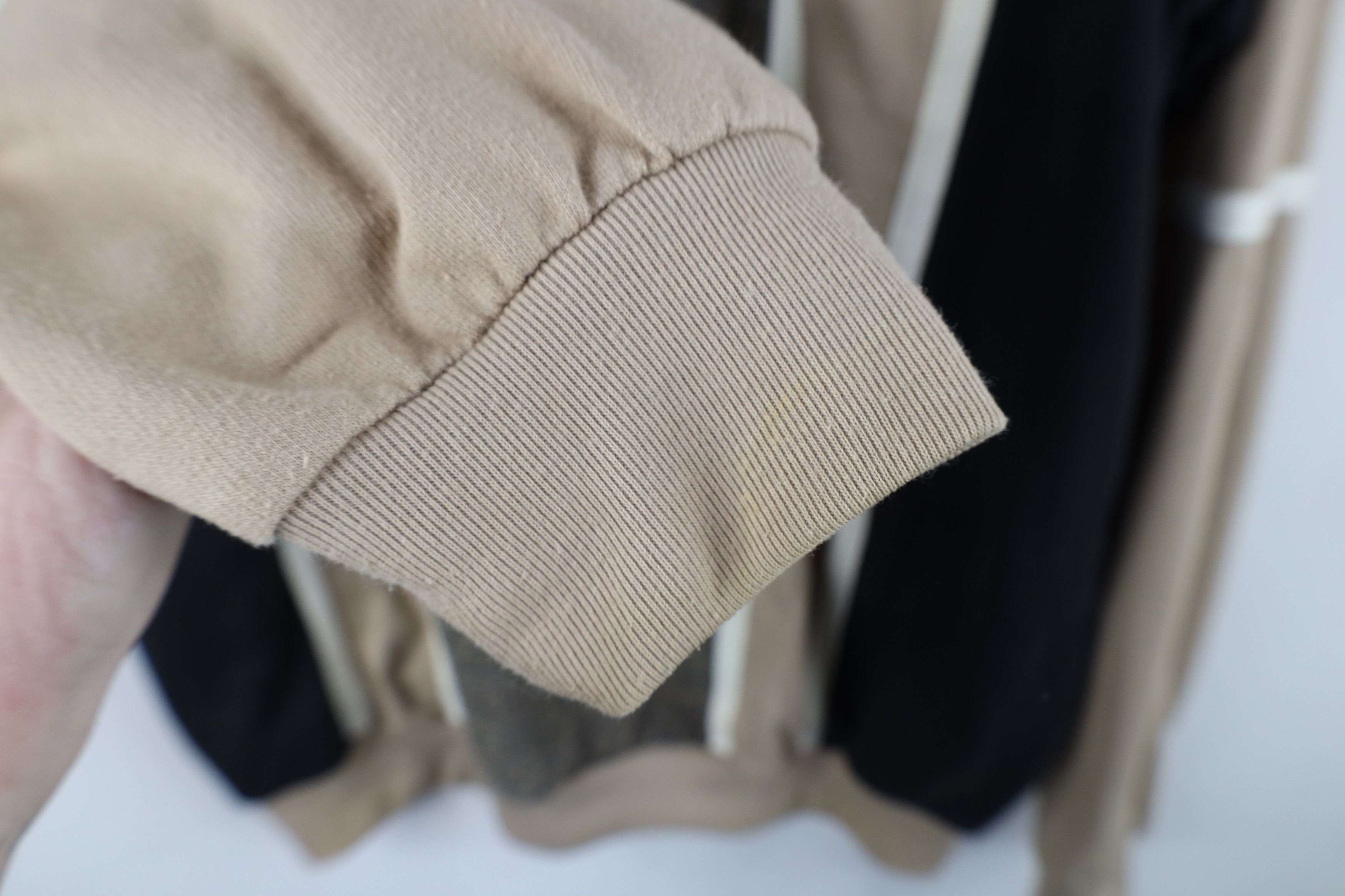 Vintage Vintage 90s Streetwear Block Panel Long Sleeve Pullover Polo Size US L / EU 52-54 / 3 - 8 Thumbnail