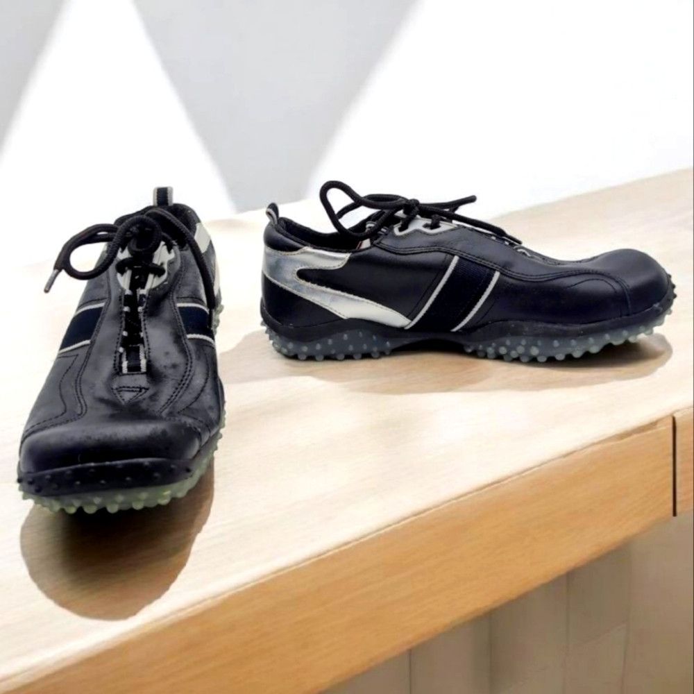 Other Soho Men's Black and Silver Athletic Shoes Spike Soles Sz 9 Size US 9.5 / EU 42-43 - 1 Thumbnail