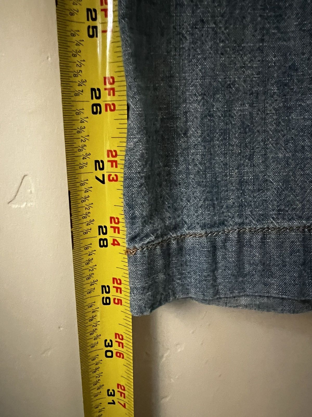 Lucky Brand Women’s Lucky Brand Drawstring Denim Pants Size 35" - 7 Thumbnail