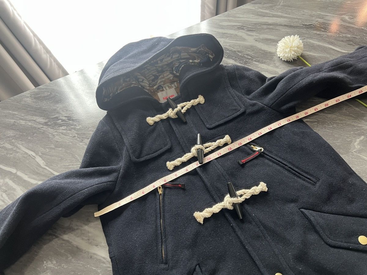 Ne-Net Ne-net : Duffle Wool Hoodie Jacket Size US M / EU 48-50 / 2 - 10 Thumbnail