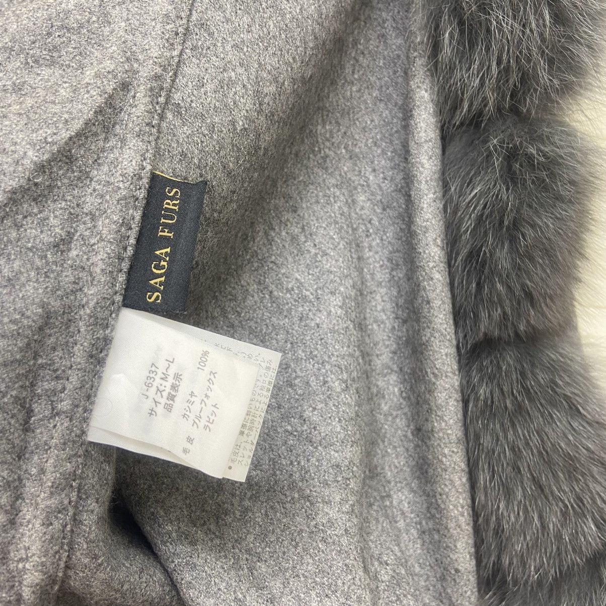 Sagafurs Saga Furs Blue Fox & Rabbit Ponchos Size M / US 6-8 / IT 42-44 - 16 Thumbnail