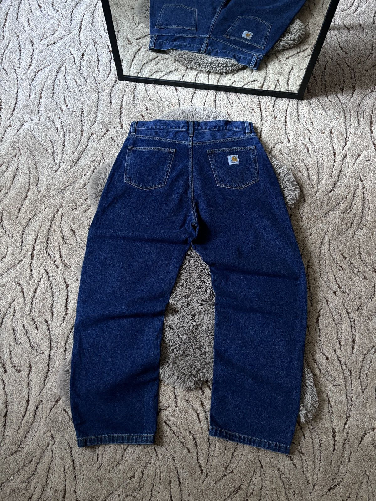 Carhartt Carhartt jeans Landon baggy blue denim pants Size US 34 / EU 50 - 2 Thumbnail