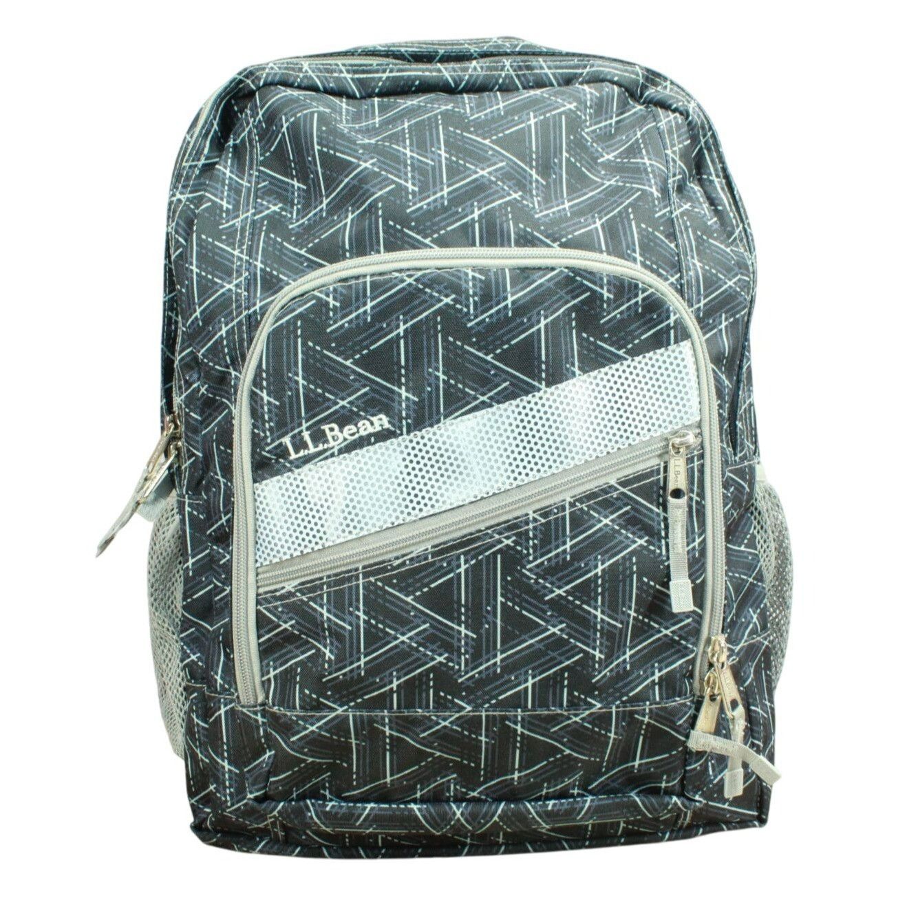 L.L. Bean LL Bean Unisex Book School Backpack Triangles Print Size ONE SIZE - 1 Thumbnail