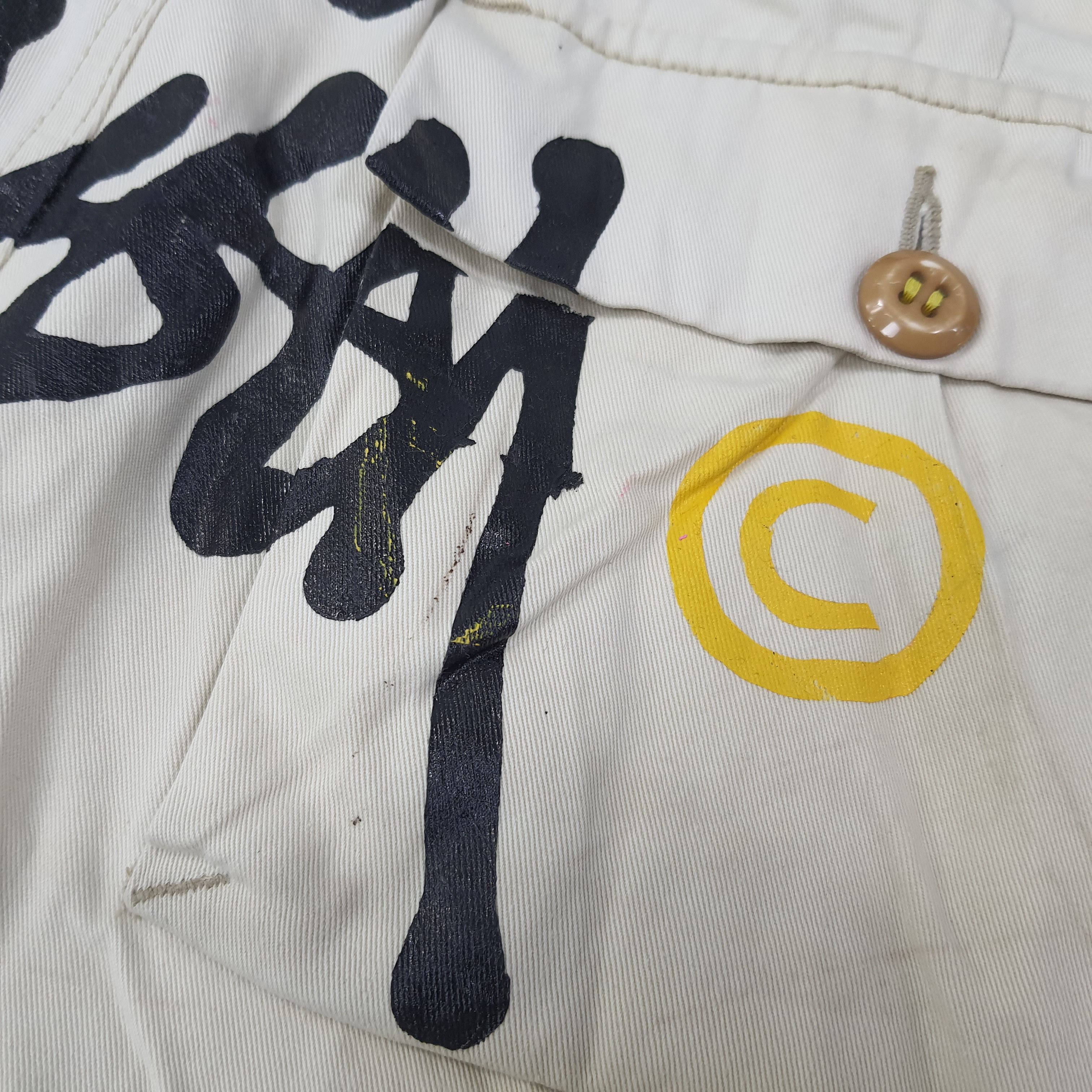Other Vintage Stussy Streetwear Custom Logo Short Pants C244N7 Size US 34 / EU 50 - 15 Thumbnail