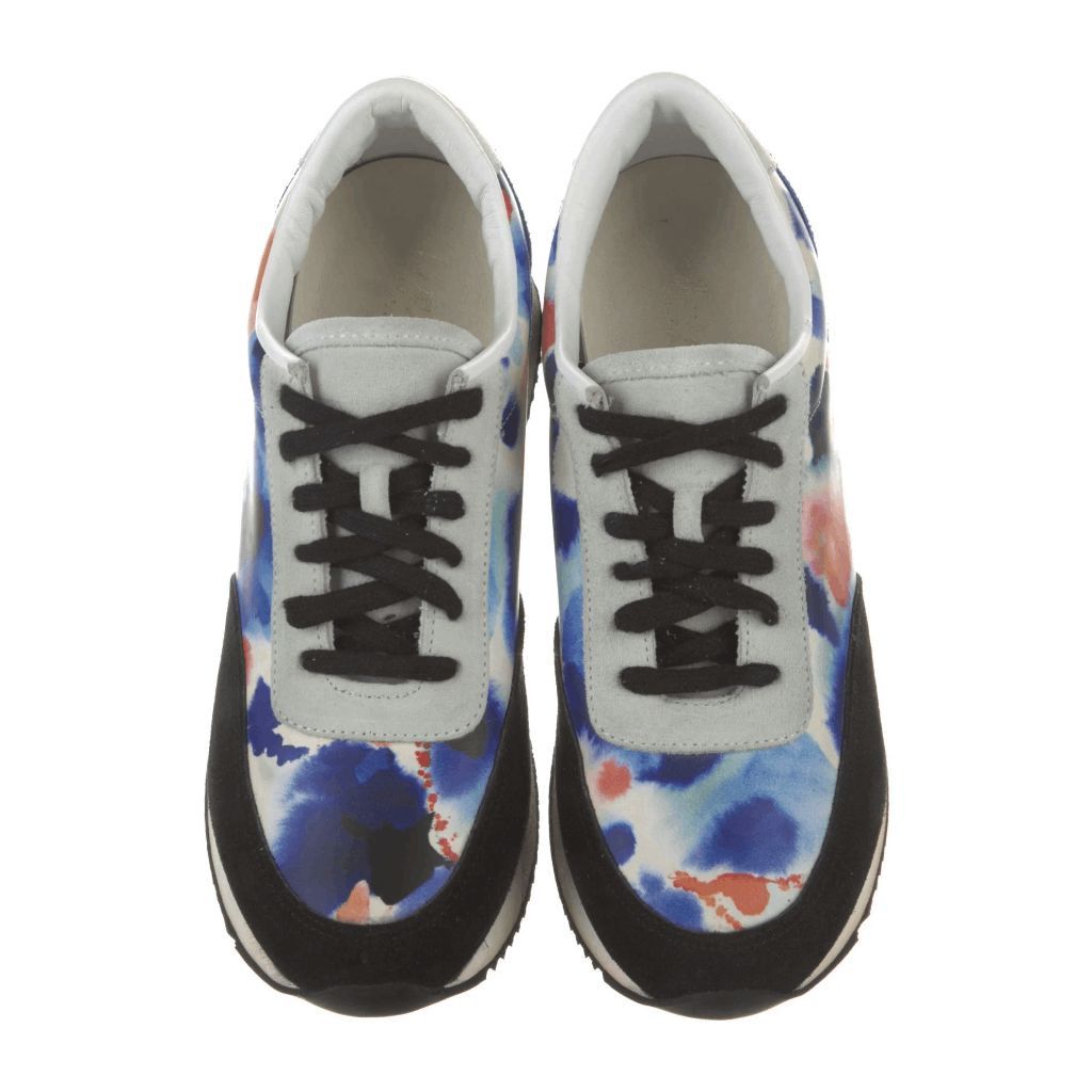 Loeffler Randall Loeffler Randall Women's Suede Tie-Dye Print Sneakers Blue M Size US 7 / IT 37 - 5 Thumbnail