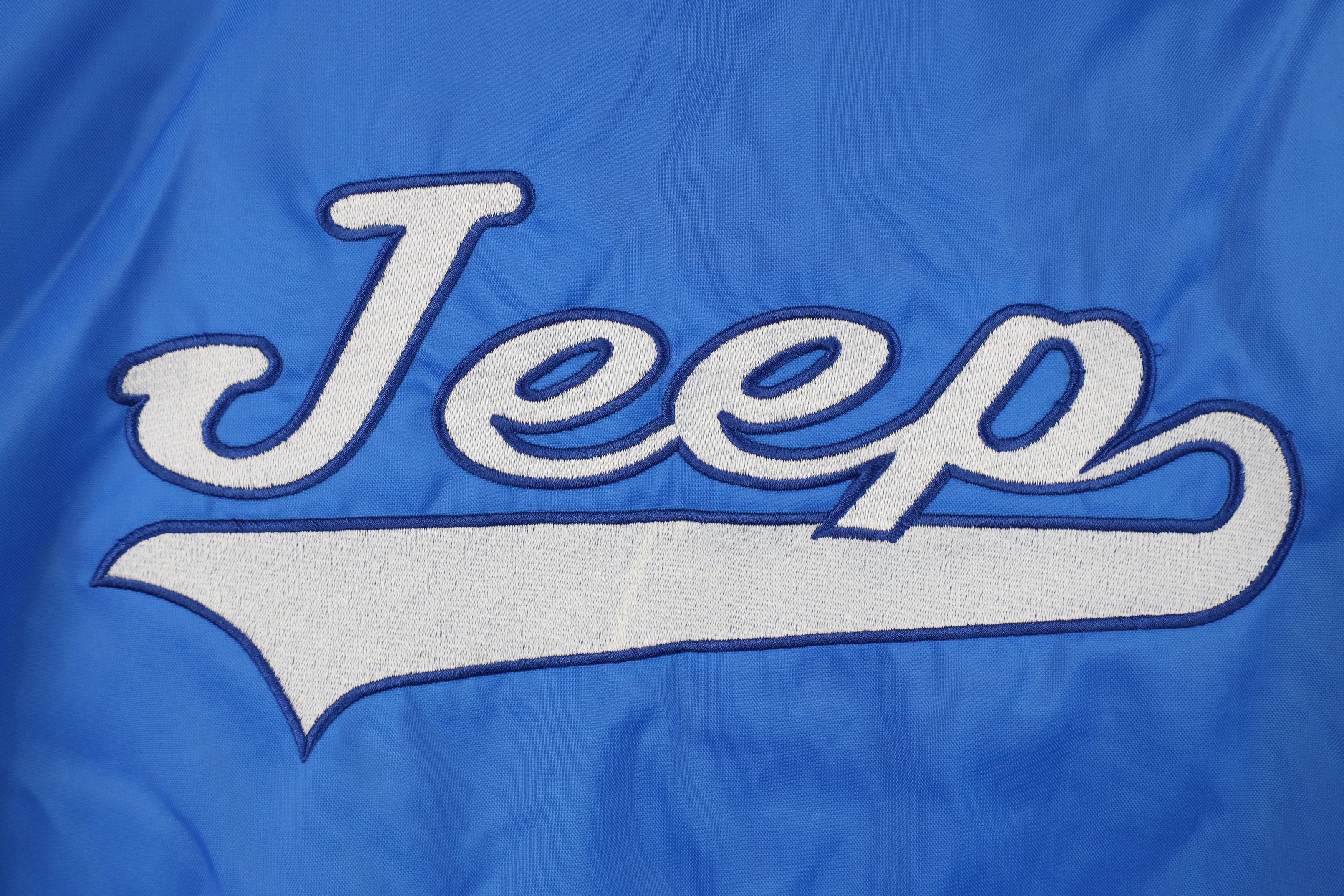 Vintage Vintage 90s Jeep Motor Co Assembly Satin Bomber Jacket USA Size US M / EU 48-50 / 2 - 12 Thumbnail