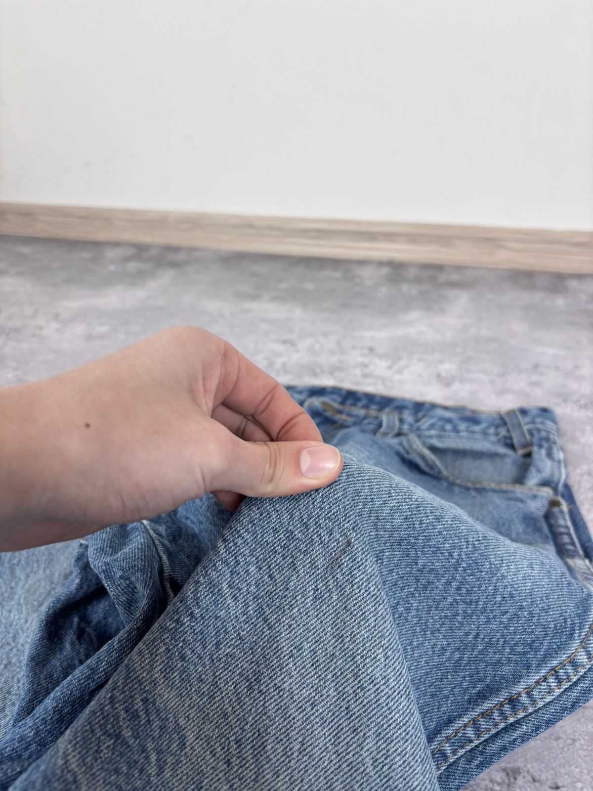 Dickies Vintage Dickies Faded Blue Denim Jeans USA Workwear Hype Size US 32 / EU 48 - 13 Thumbnail