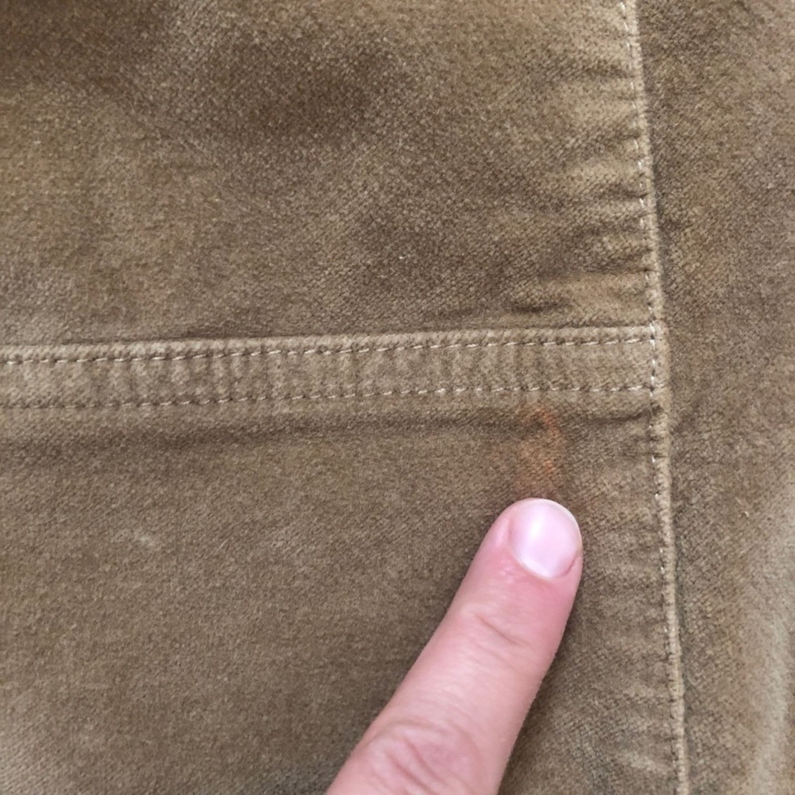 Athleta Athleta Brown Corduroy Soft Velour Long Line Mini Skirt Size 27" / US 4 / IT 40 - 8 Thumbnail