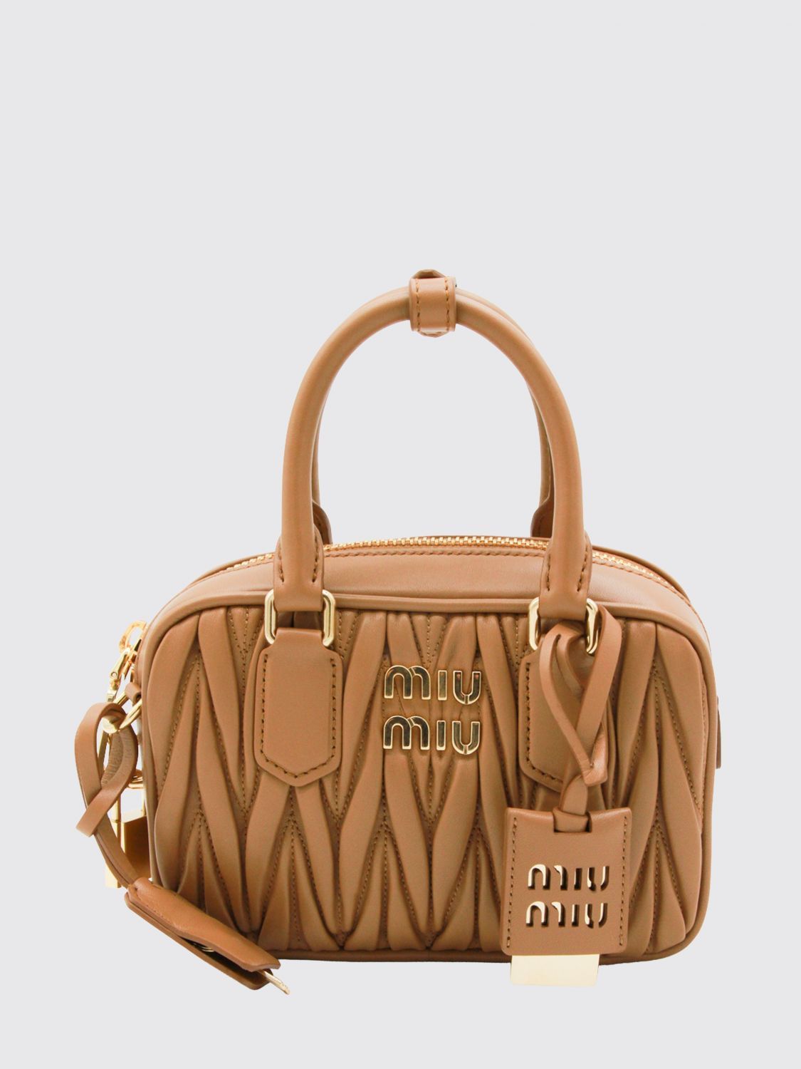 Miu Miu Miu Miu Tote Bag Woman Brown Size ONE SIZE - 1 Preview