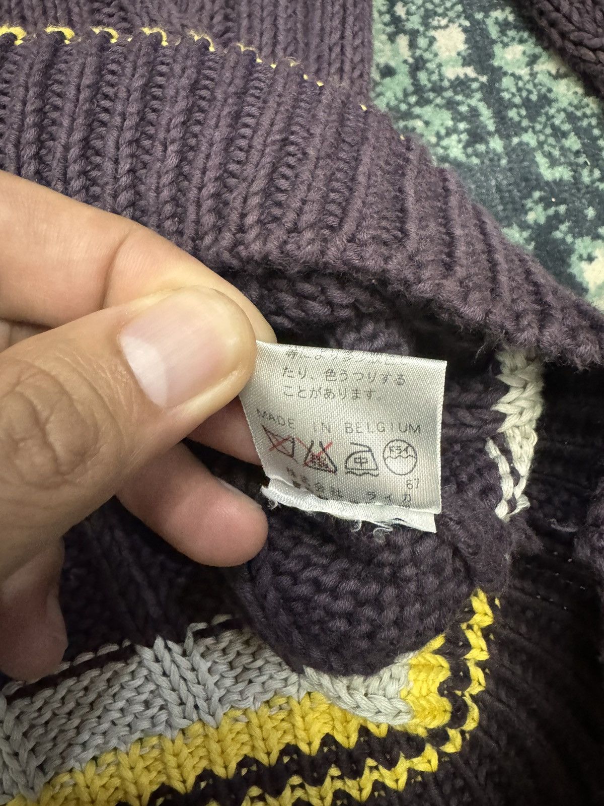 Dries Van Noten DRIES VAN NOTEN MANUS CABLE-KNIT KNITWEAR SWEATER Size US M / EU 48-50 / 2 - 8 Thumbnail