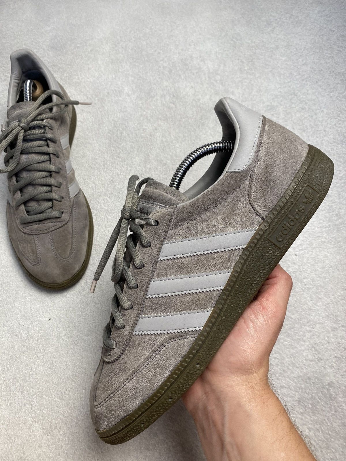 Adidas Vintage Adidas Spezial gray suede sneaker US9 G12599 y2k 90s Size US 9 / EU 42 - 9 Thumbnail
