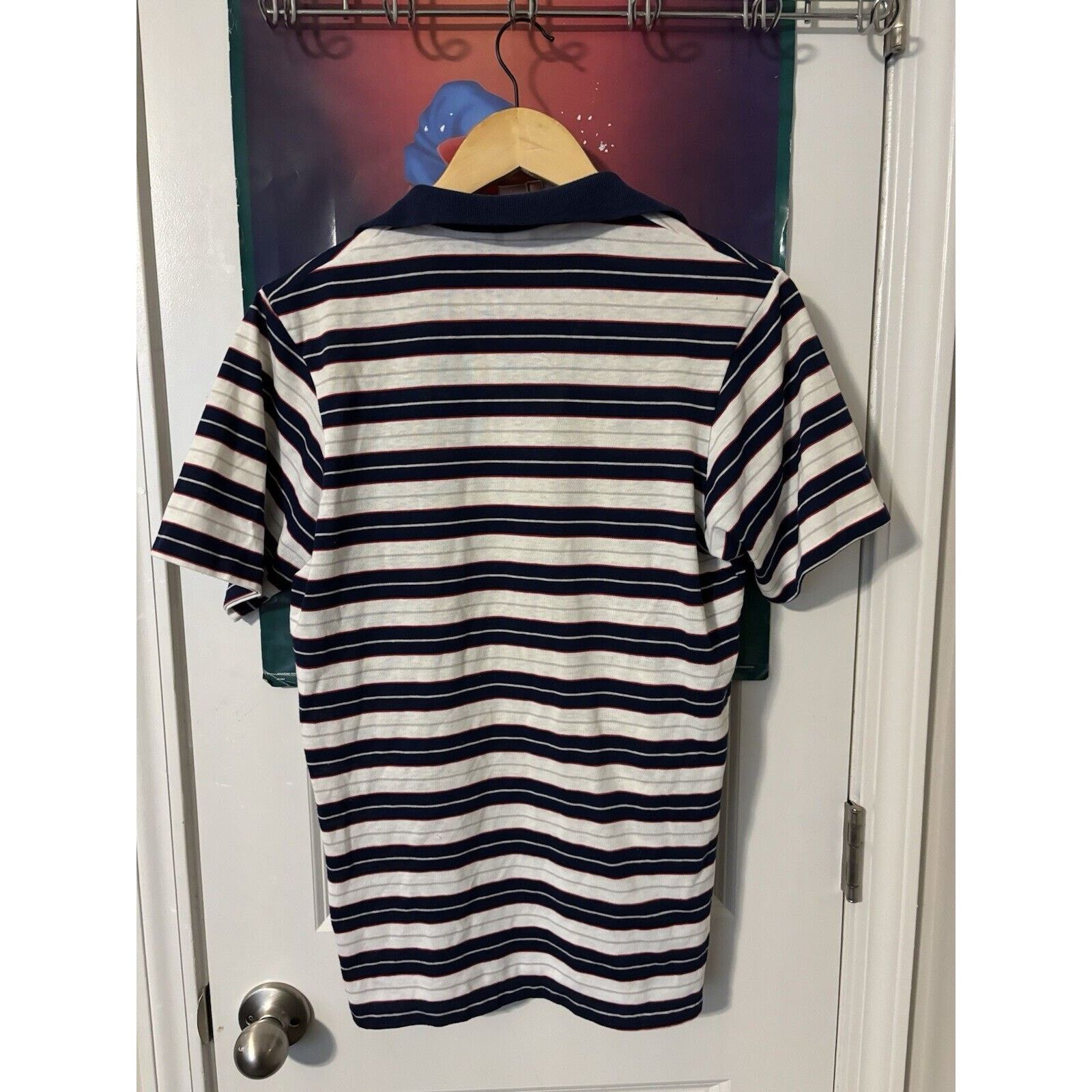 Wrangler Wrangler Polo striped 60s medium two button mens shirt Size US M / EU 48-50 / 2 - 2 Thumbnail