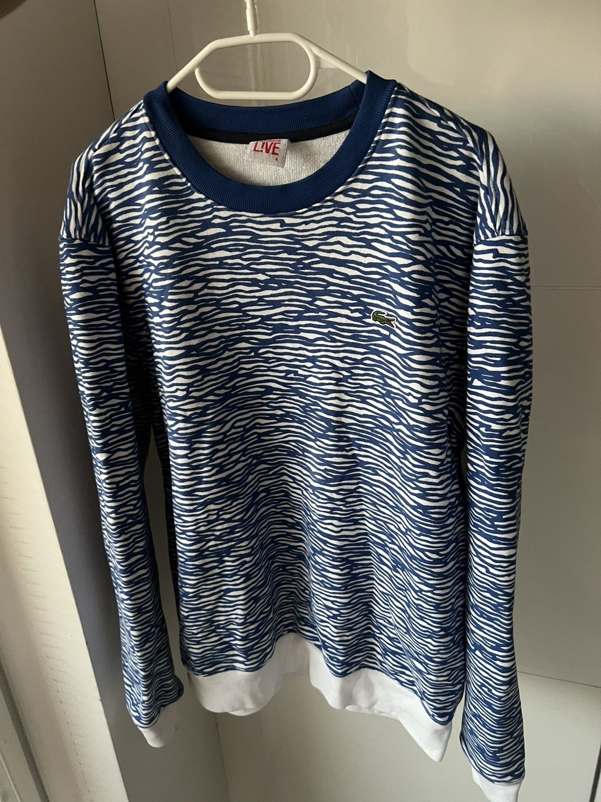 Lacoste Rare Limited Edition Lacoste Live Hong Kong Sweatshirt Size US L / EU 52-54 / 3 - 3 Thumbnail
