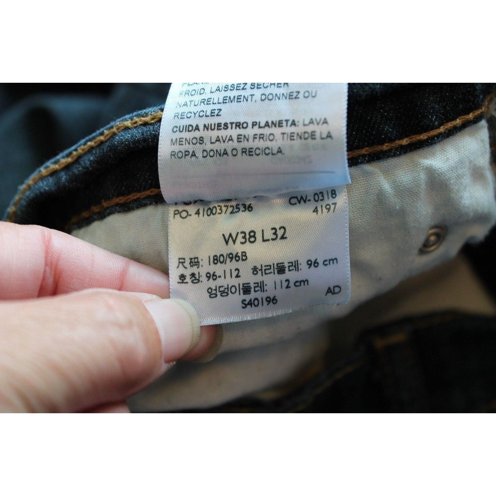 Levi's DENIZEN from Levi's Men's 285 Relaxed Jeans-Denim Blue 38x32 Size US 38 / EU 54 - 8 Thumbnail