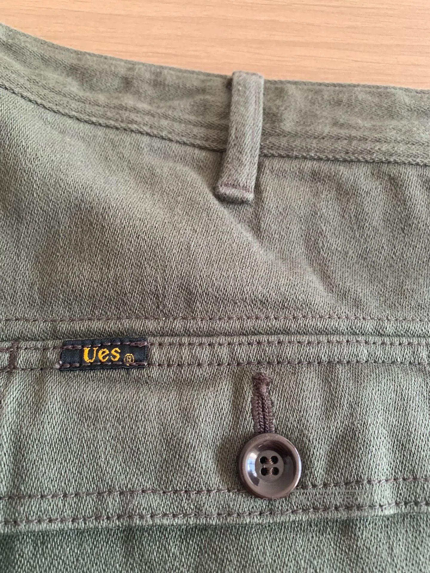 UES Japan UES Zimbabwe Cotton Straight Casual Pants. Size US 34 / EU 50 - 3 Thumbnail