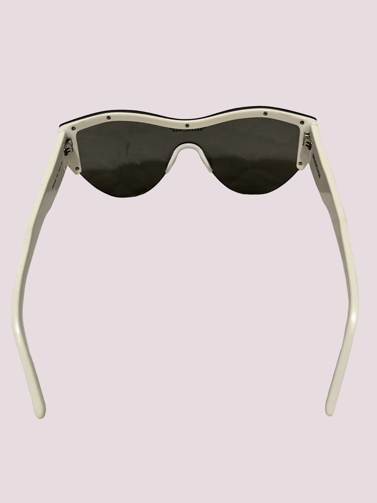 Balenciaga Mirrored Shield Sunglasses Size ONE SIZE - 2 Thumbnail