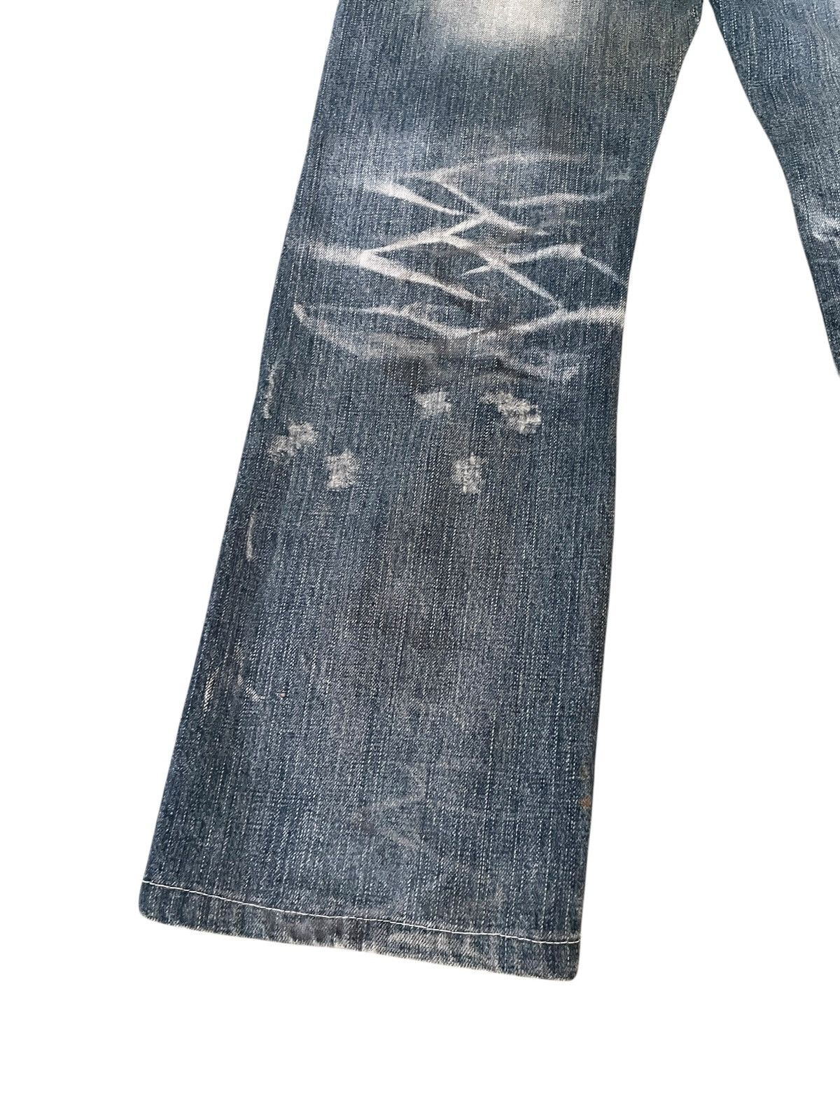 semanticdesign Very Rare Vintage Brand Semantic Design Flared Jeans 1990s Size US 32 / EU 48 - 8 Thumbnail
