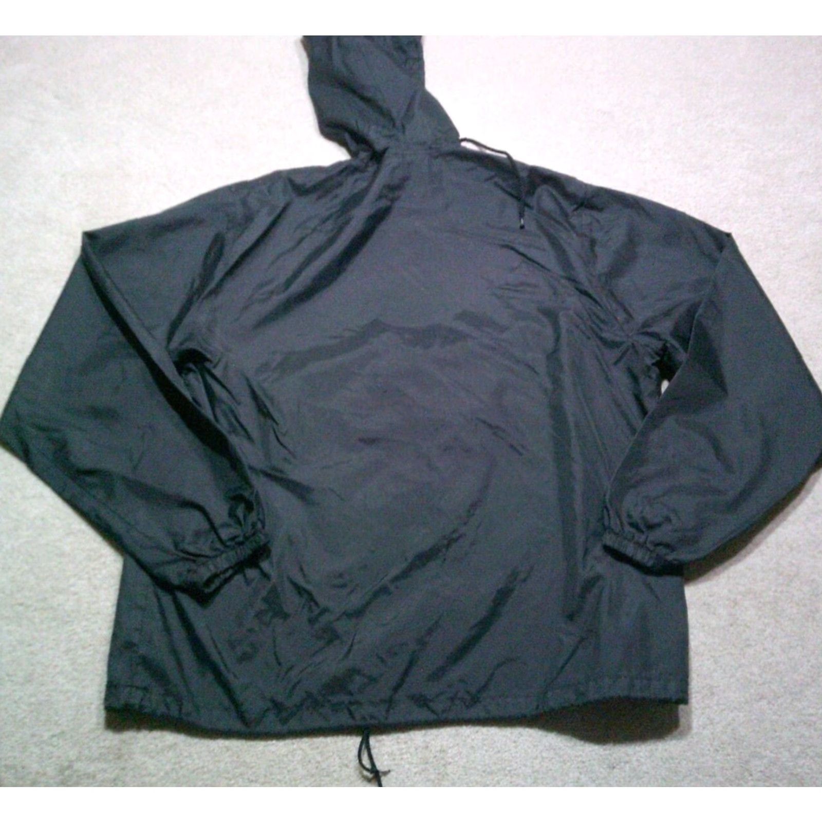Vintage VINTAGE Hartwell Sports Windbreaker Jacket Mens L Black 80s USA Racing Bed Race Size US L / EU 52-54 / 3 - 2 Thumbnail