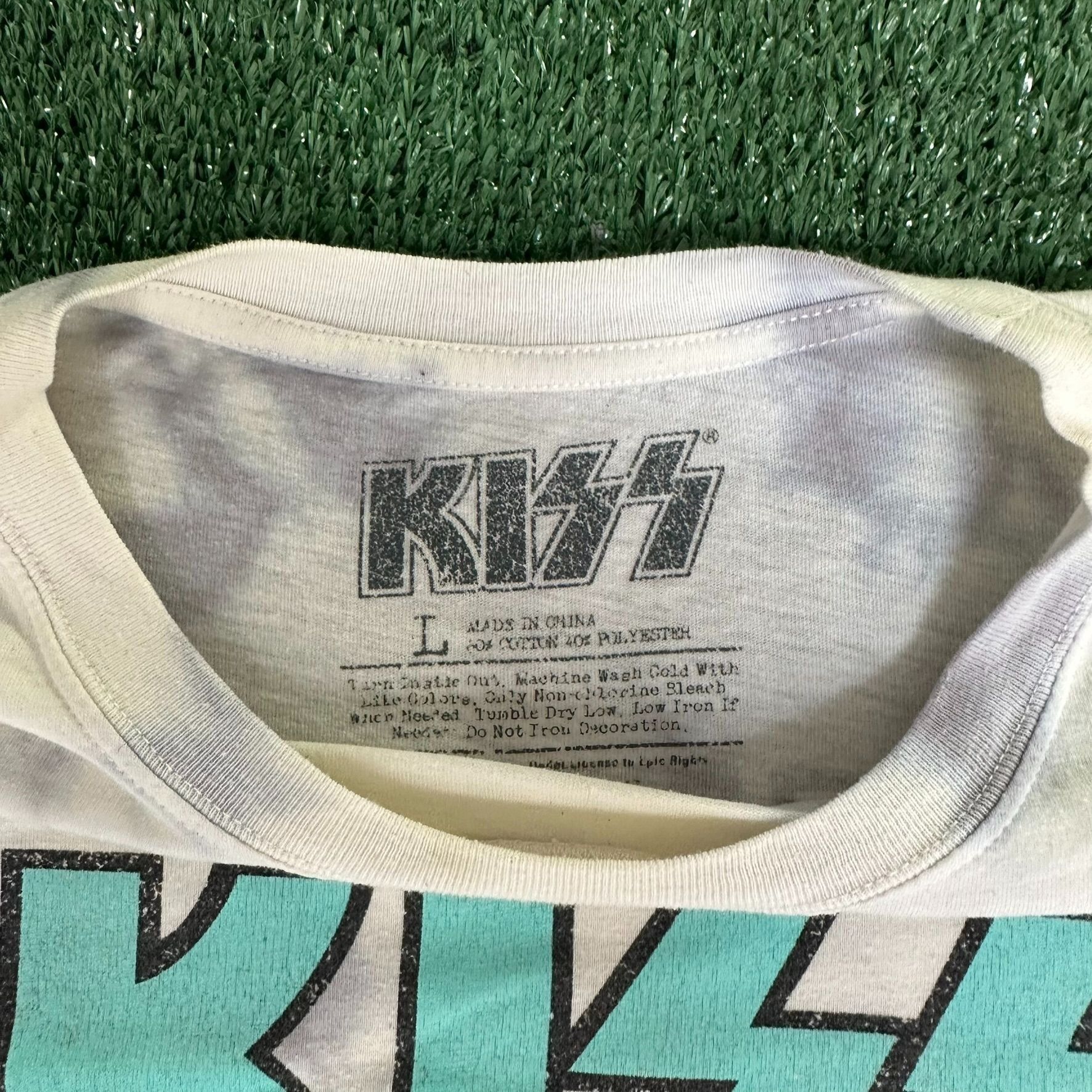 KISS KISS In Concert T-Shirt Long Sleeve Glam Metal Rock Band Tee Size US L / EU 52-54 / 3 - 4 Thumbnail