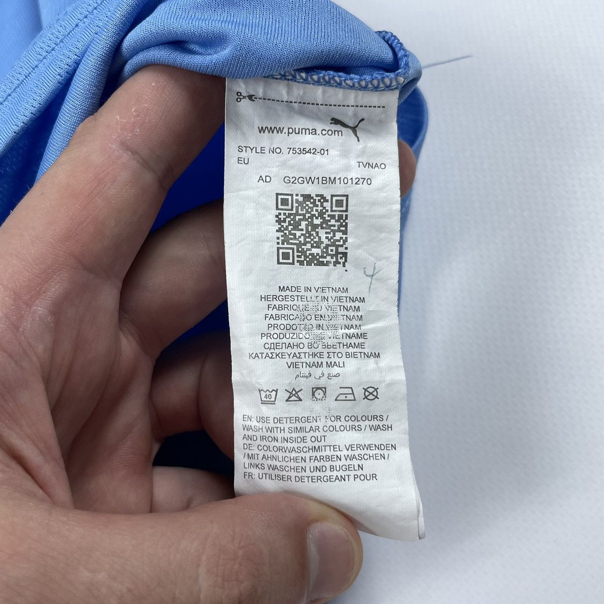 Puma Puma Manchester City 2019-2020 Soccer Jersey Size US XXL / EU 58 / 5 - 15 Thumbnail