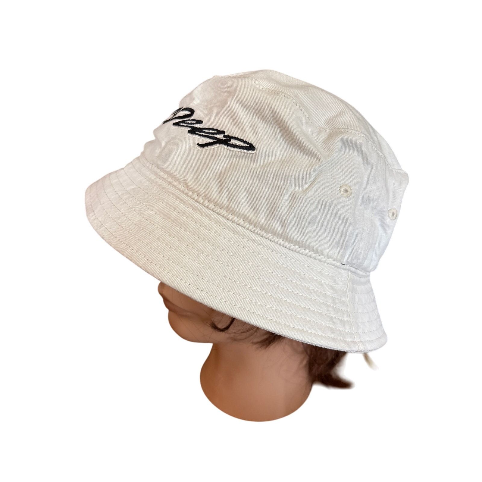 10 Deep 10. Deep spell out white bucket hat tenth division L/XL Size ONE SIZE - 3 Thumbnail
