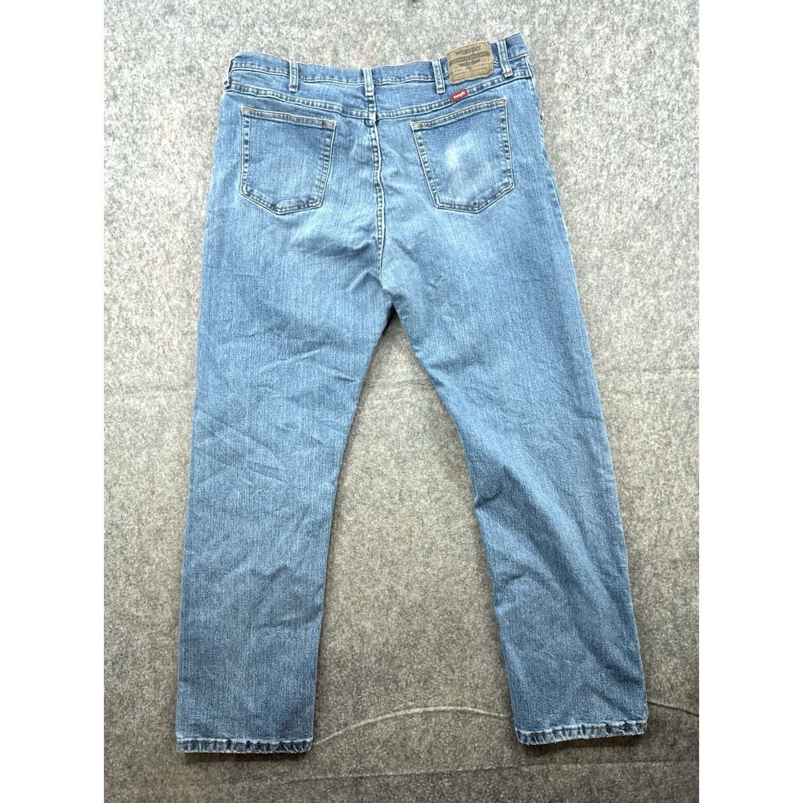 Wrangler Wrangler Jeans Men's Blue Denim Outdoor Workwear Size 40x32 Light Wash Jeans Regular Mens Size US 40 / EU 56 - 5 Thumbnail