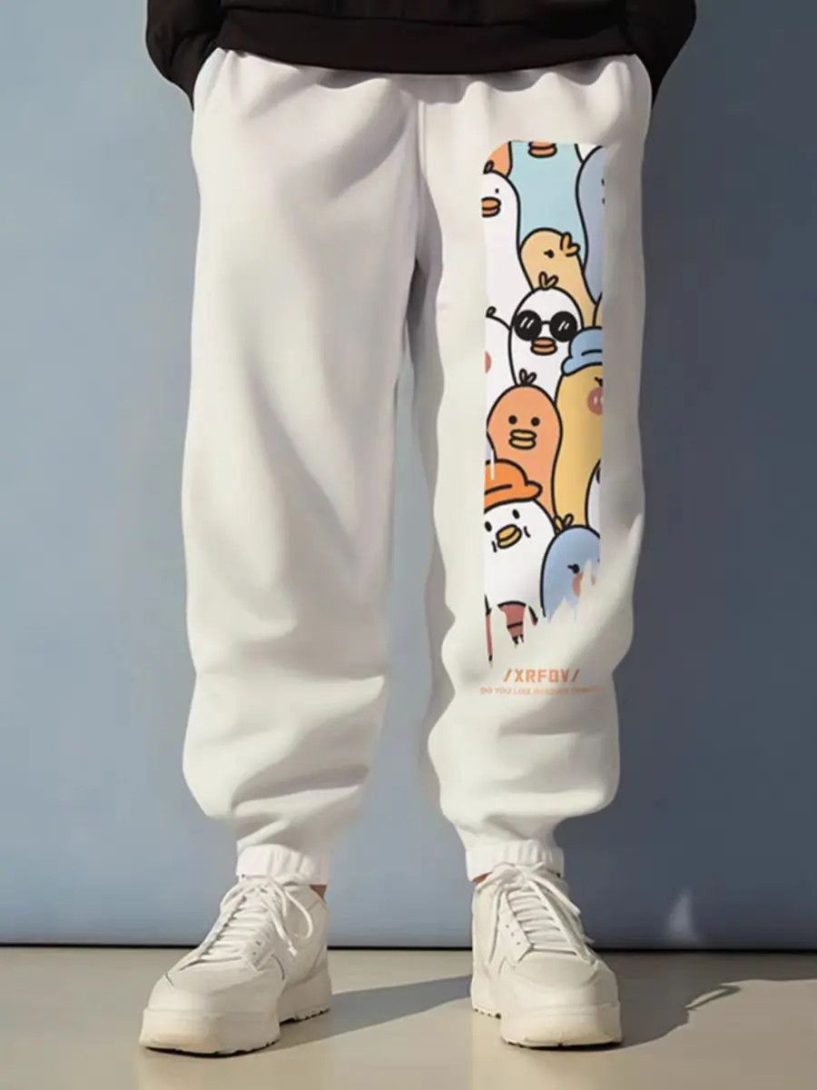 Designer × Japanese Brand Streetwear Loose Hip Hop Designer Casual Pants Size US 34 / EU 50 - 1 Thumbnail