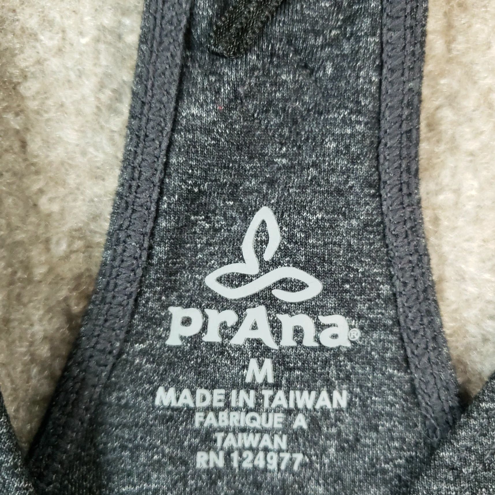 Prana prAna Tank Top Shirt Womens M Gray Stretch Activewear Casual Racerback Size M / US 6-8 / IT 42-44 - 5 Thumbnail