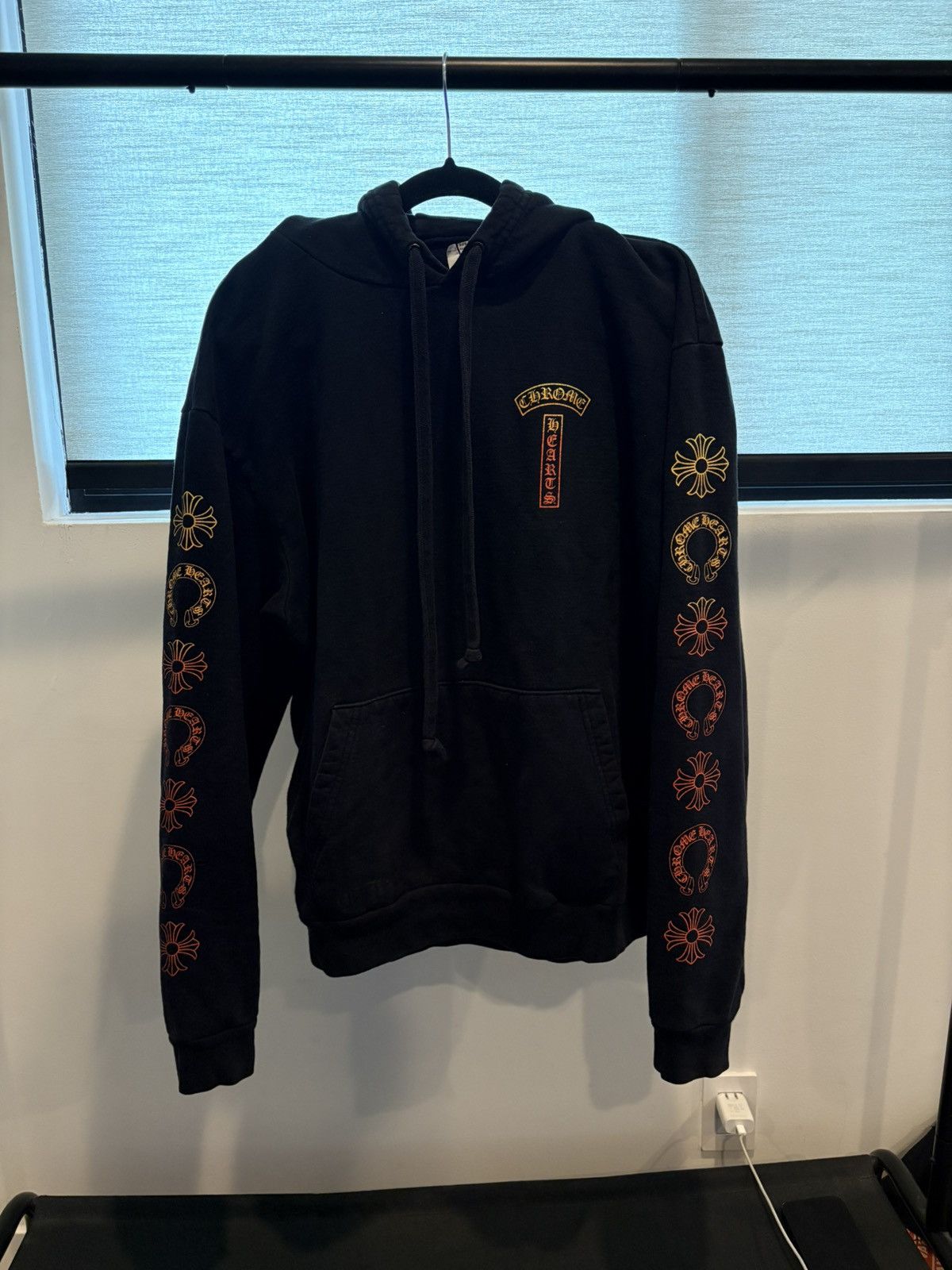 Chrome Hearts Gradient T-Bar Hoodie