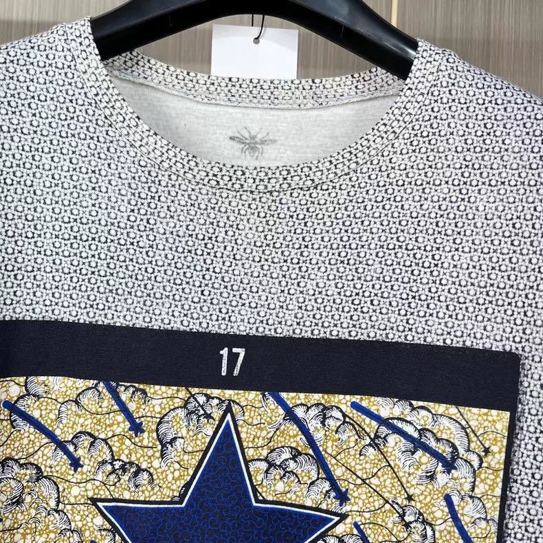 Dior Dior Star Print Short Sleeve TShirt-2506 Size US S / EU 44-46 / 1 - 3 Thumbnail